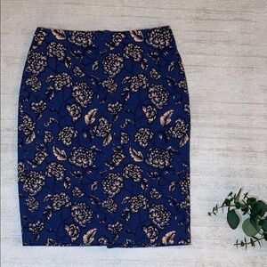 Banana Republic | Floral Pencil Skirt